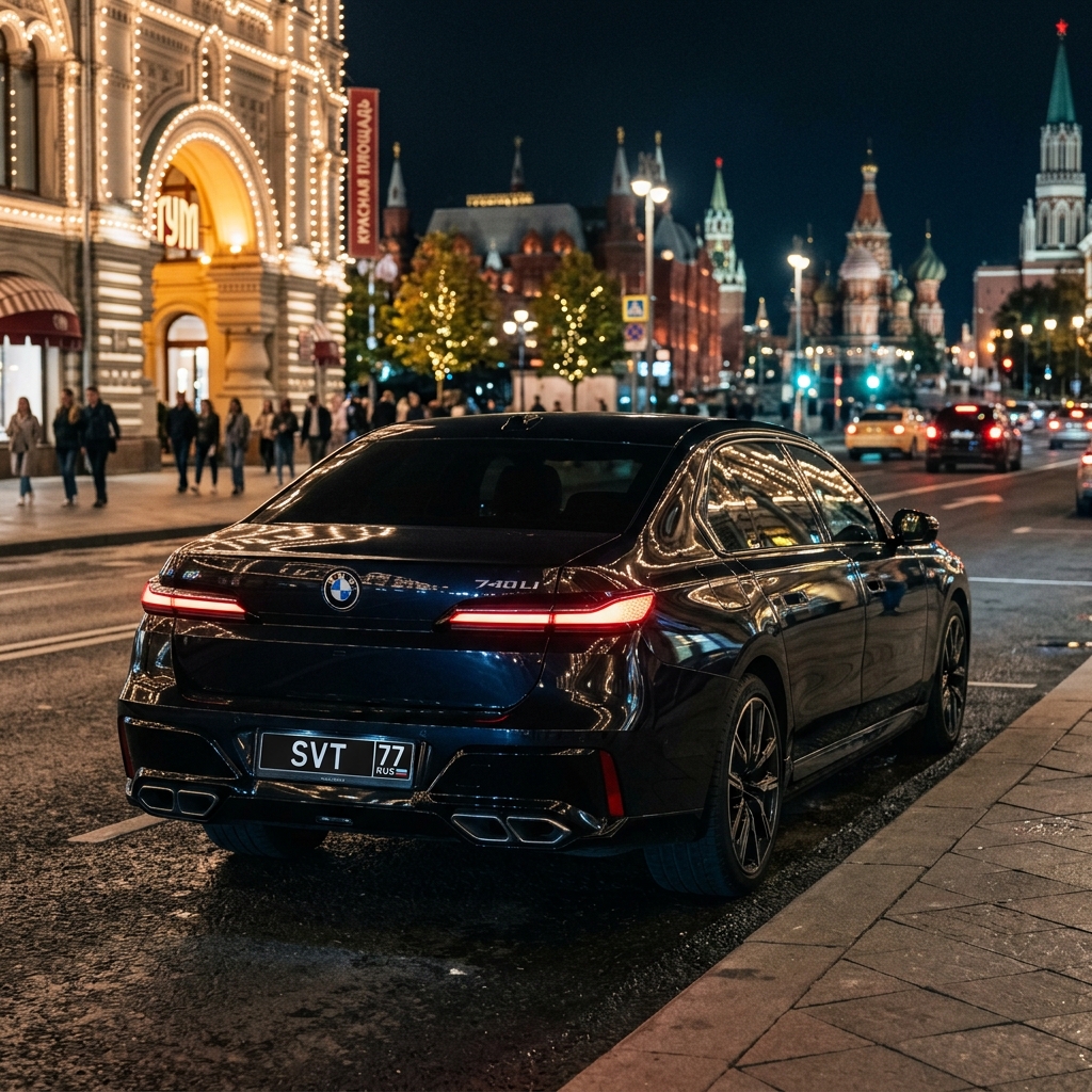 BMW 7 Back